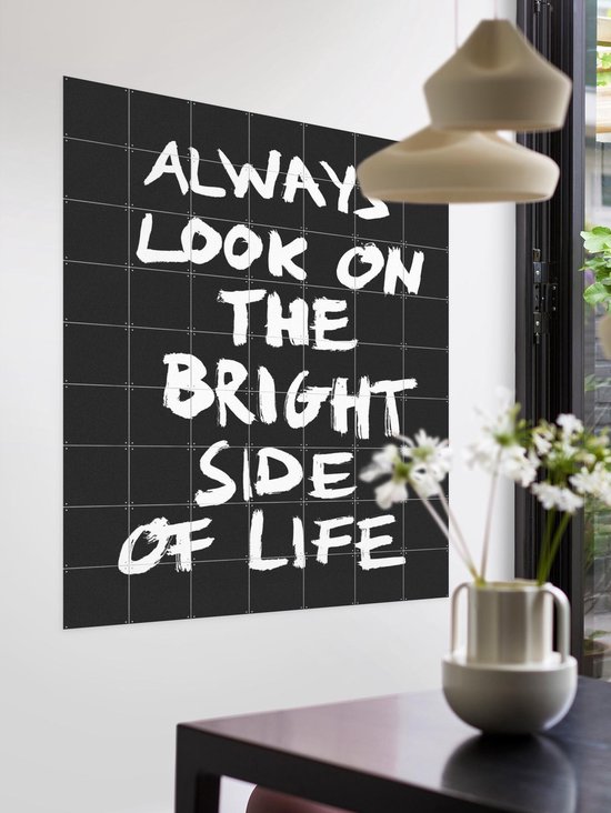 IXXI Always regarder du bon côté de la Life - Décoration murale - Abstrait - 60 x 80 cm