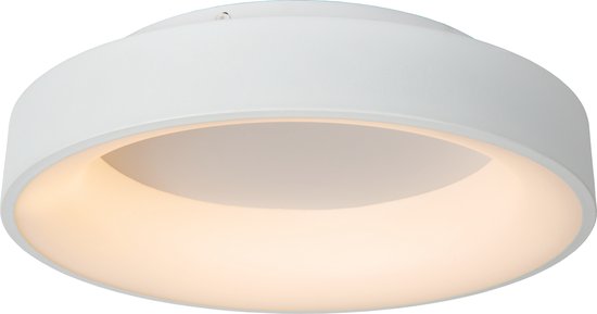 Lucide MIRAGE Plafonnière - Ø 45 cm - LED Dimb. - 1x33W 2700K - Wit