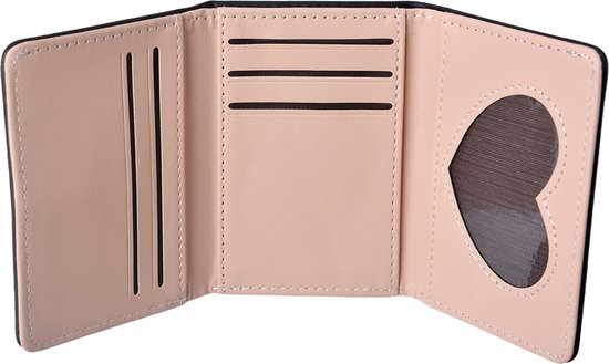 Juleeze Portefeuille 10x8 cm Noir Cuir artificiel