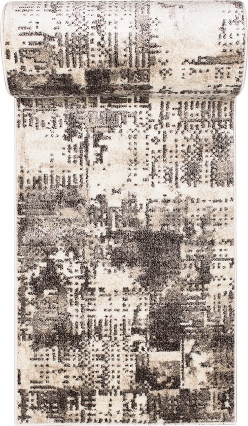 Tapiso Petra Tapis de passage Marron Moderne à Poils Courts Taille – 70 x 1350