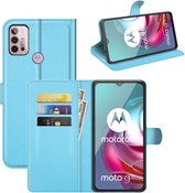 Coverup Book Case Geschikt voor Motorola Moto G10 / G20 / G30 Hoesje - Lichtblauw