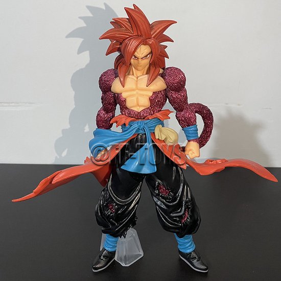 Figurine articulée Dragon Ball Z en PVC, Goku, Super Saiyan, VS