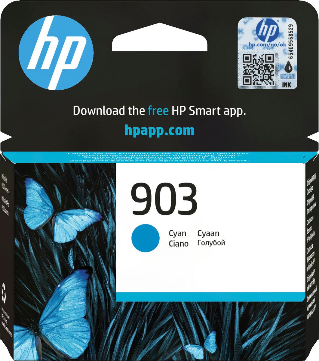 HP 903 Cyaan (T6L87AE)
