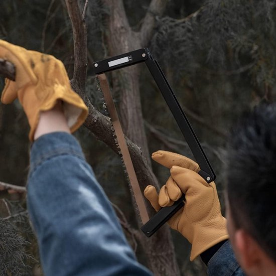 Allecto Plus - Opvouwbare boogzaag voor snoeien en houtbewerking tijdens camping — afbeelding 4