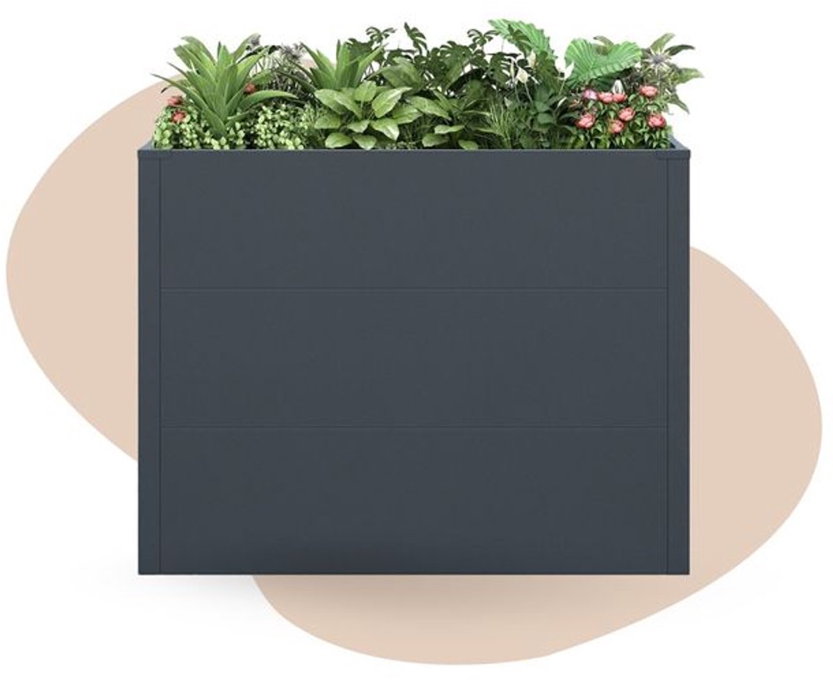 IVOL Plantenbak horeca - 100 x 50 x 77 cm - Antraciet