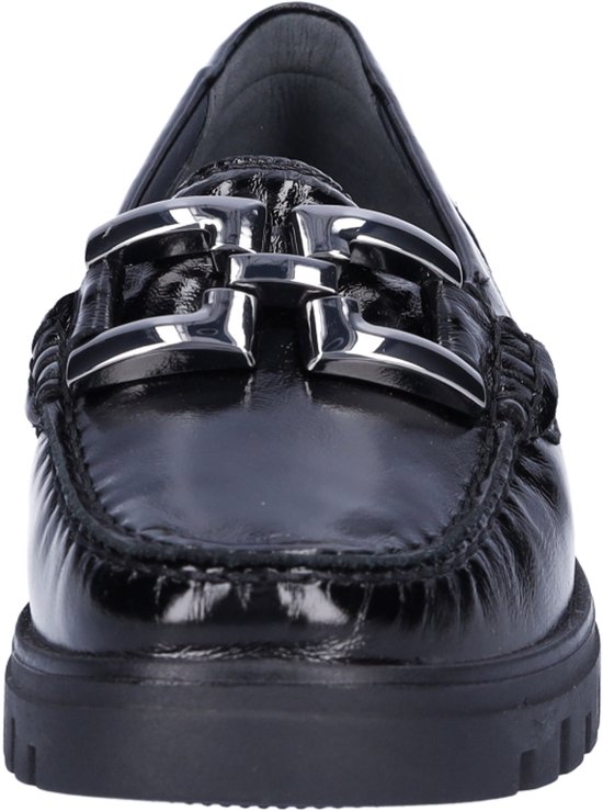 Waldläufer Laque H Slip-On Chaussures à enfiler Femme - Zwart - Taille 41,5