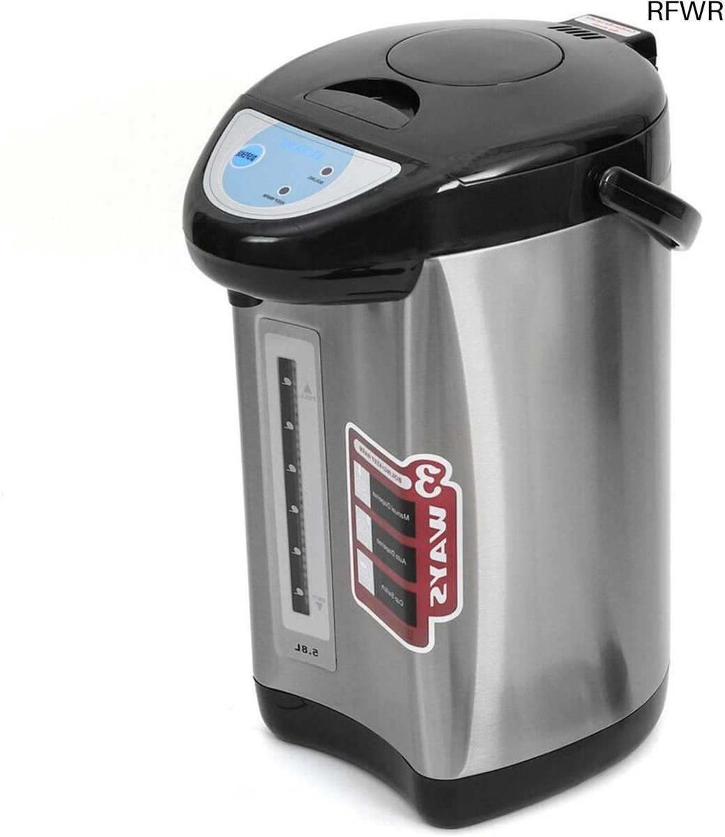 RFWR® 4L Thermoskan Warmwaterdispenser met Pomp - Ideaal voor Feestjes en Thuisgebruik