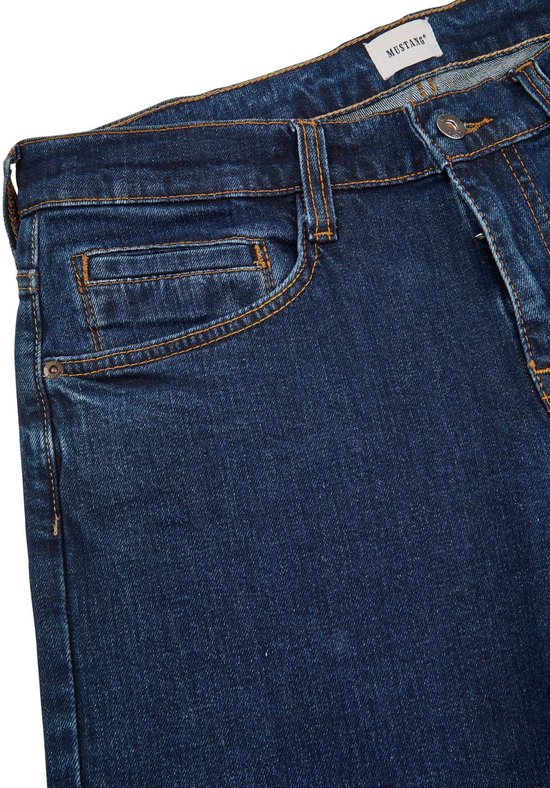 Mustang OREGON - Bootcut jeans - dark blue denim/donkerblauw