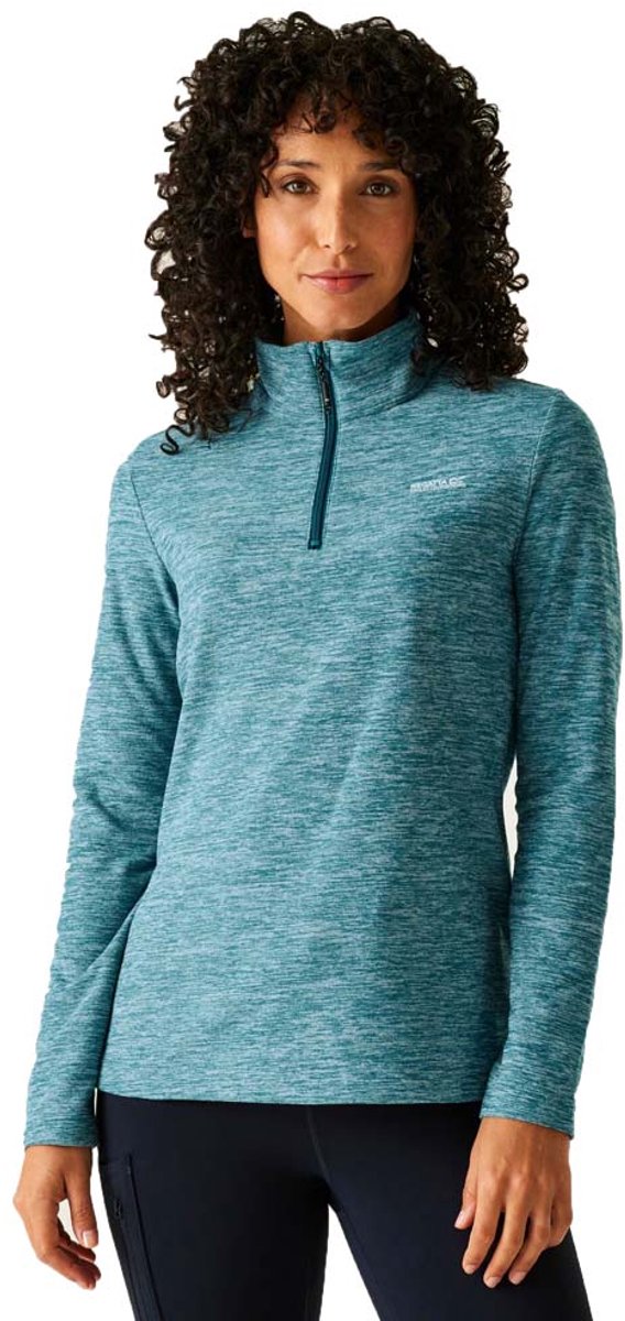 Regatta Sweethart Marl Fleece Met Halve Rits Vrouw Blauw