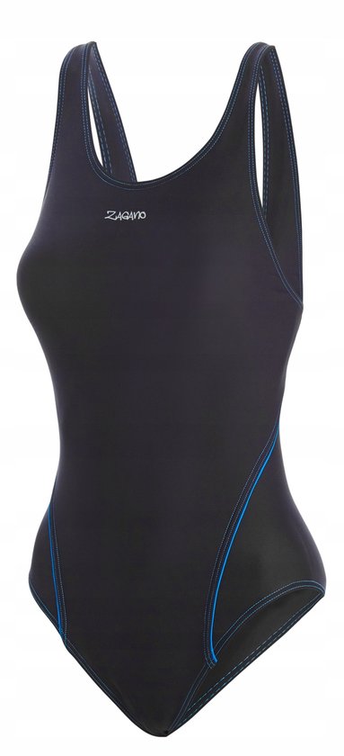ZAGANO - Maillot de bain femme - Taille 40 - Séchage rapide - Maillot de bain Sport - Maillot de bain femme