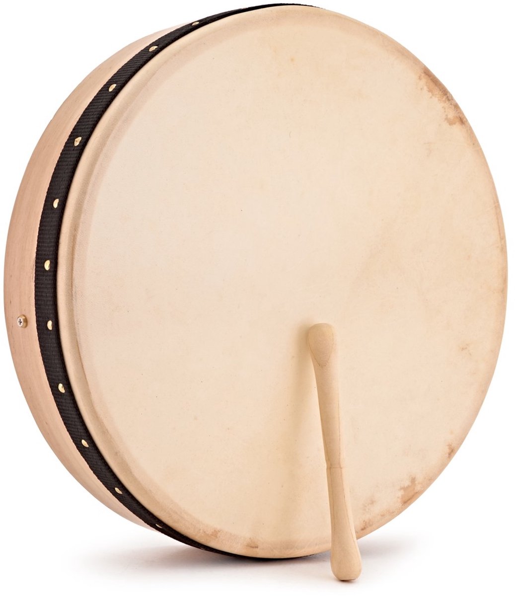 18 Bodhran met Hoes en Klopper
