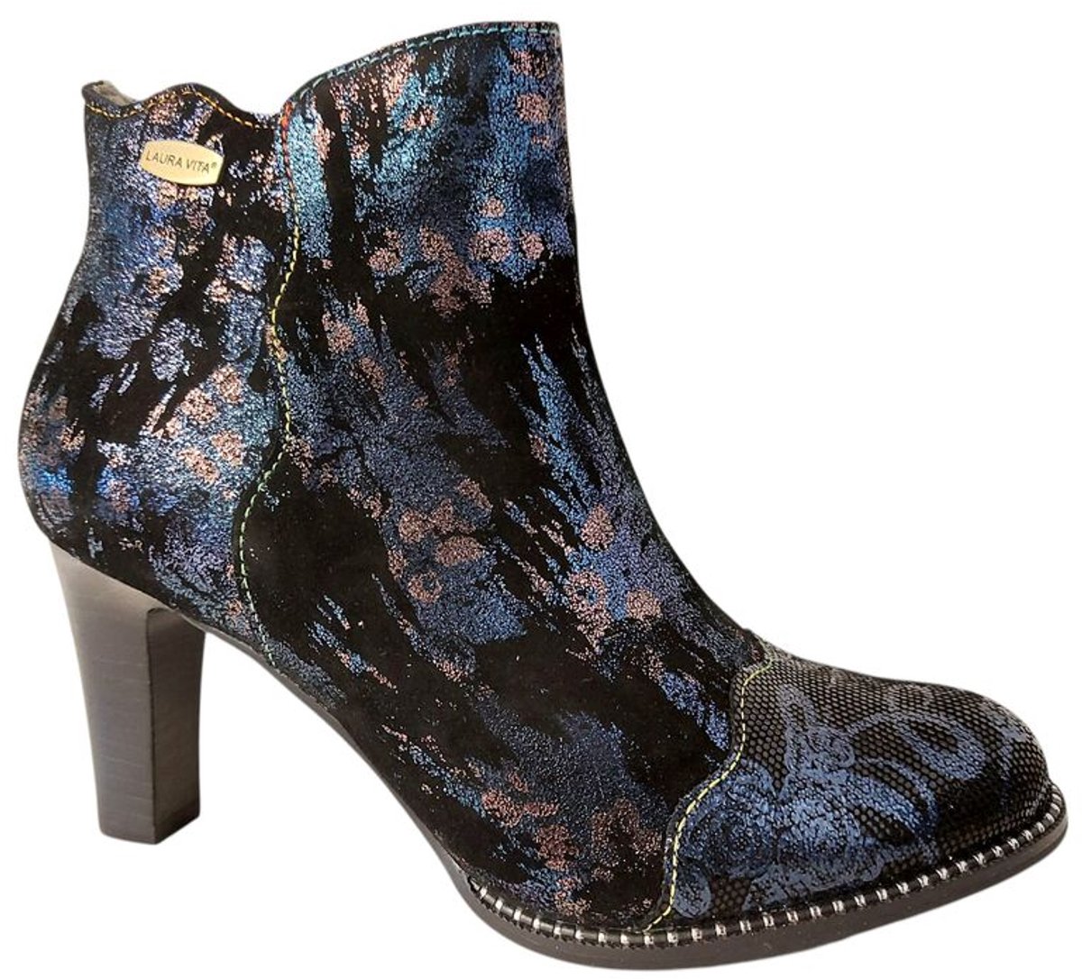 Laura Vita Korte Laars Albane 198 SL316-19JBS Azur Blauw Metallic