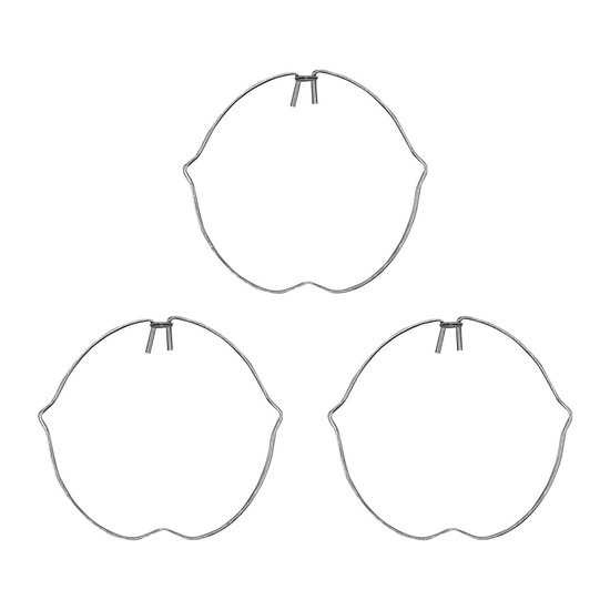 Pièces d'éclairage - Anneau à ressort pour Spots encastrés - 50MM - lot de 3 pièces