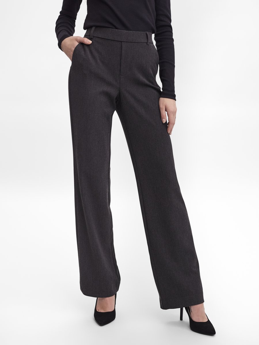 VERO MODA - VMMAYA MW STRAIGHT SOLID PANT NOOS - Dames - Leggings