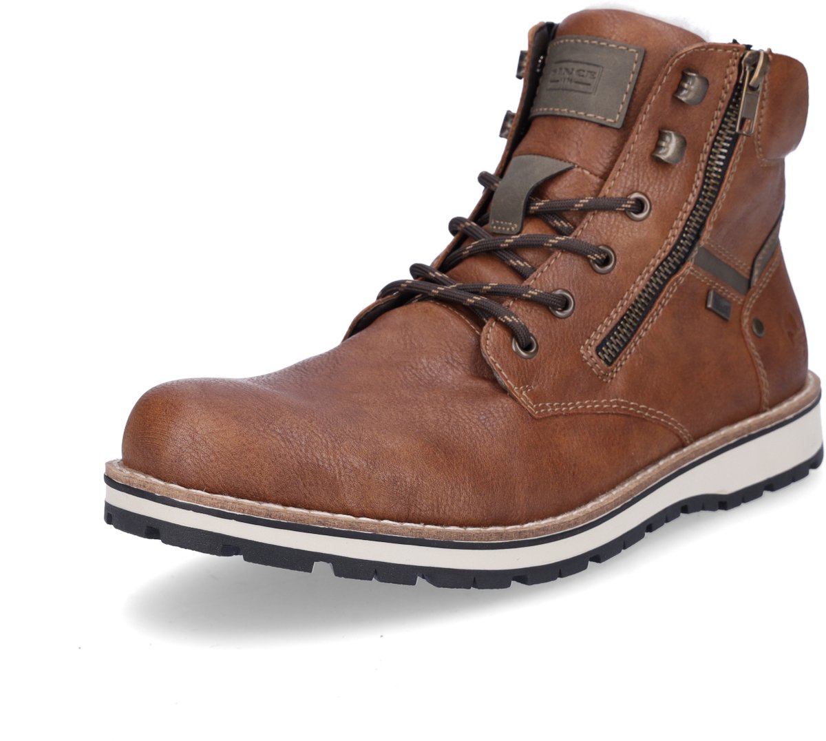 Rieker heren veterboot bruin