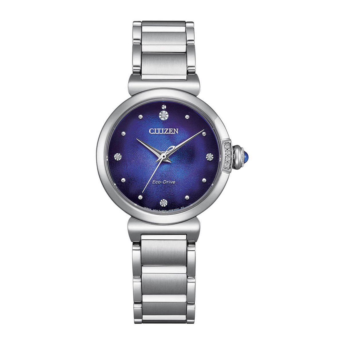 Citizen L May bells EM1060-87L Horloge - Staal - Zilverkleurig - Ø 29 mm