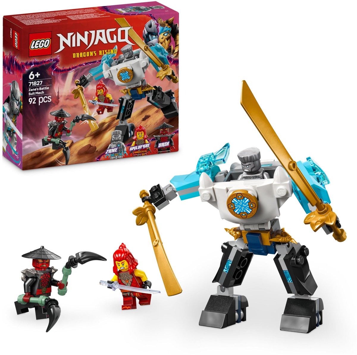 LEGO NINJAGO Zane's strijdmecha set - 71827 — afbeelding 22