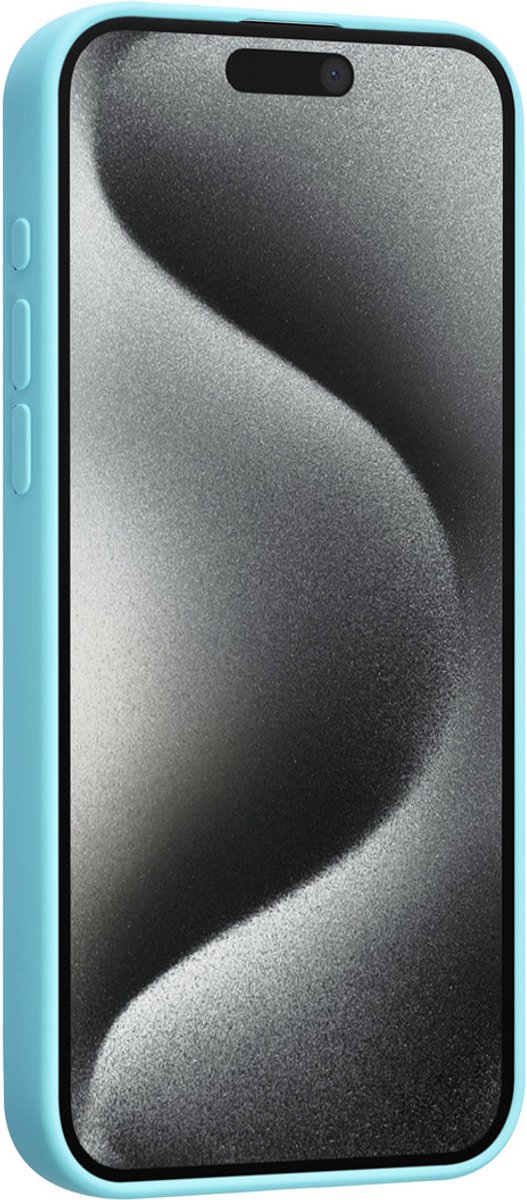 TUNIQ telefoonhoesje voor Apple iPhone 15 Pro Max - Backcover - Koraalblauw