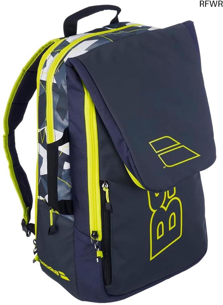 RFWR® Tennisrugzak Pure AERO - Grijs/Geel - One Size