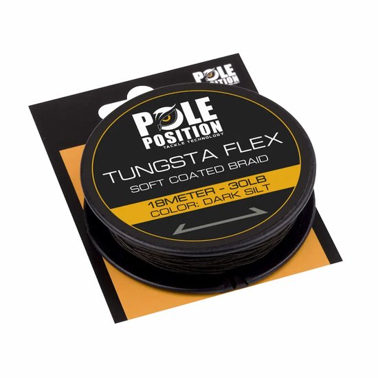 Pole Position Tungsta Flex Coated Braid - Onderlijnmateriaal van Merkloos — afbeelding 2