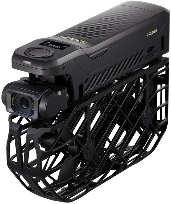 HOVERAir X1 Pro Max Basic Combo 4 propellers Quadcopter 48 MP 7680 x 4320 Pixels 1920 mAh Zwart