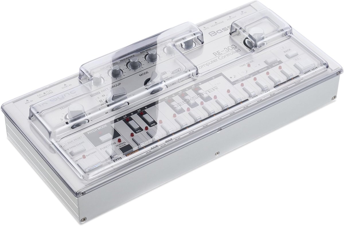 Decksaver Din Sync RE-303 / RE-606 Cover - Cover voor keyboards