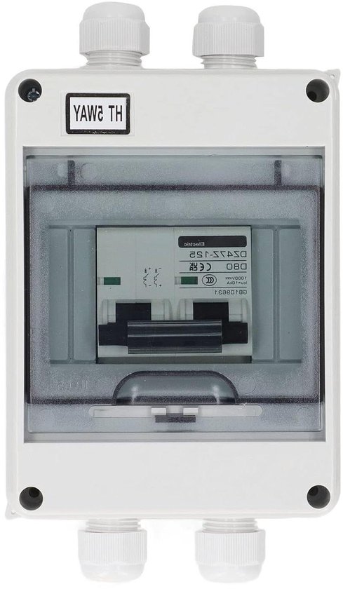 CNLonQcom Überspannungsschutz PV DC500V Solar Photovoltaik Netz Off Grid System CNLonQcom Überspannungsschutz PV DC500V Solar Photovoltaik Netz Off Grid System