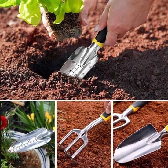 Tuinschaar-19*6cm-PVC handvat + magnesium-aluminiumlegering-tuingereedschap-gebruikt voor het knippen van bloemen, planten en bomen-ook geschikt voor dagelijks gebruik, zoals het knippen van lange stoffen, enz van Merkloos	 — afbeelding 3