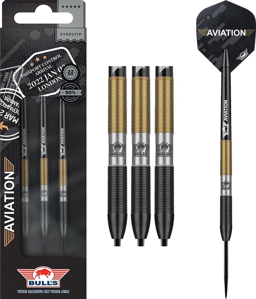 Bull's Aviation 90% - Dartpijlen - 23 Gram