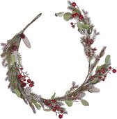 Kerstguirlande IRUN 150 cm Rood