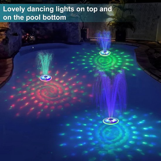 FIAP Fountain Active Drijvend waterspel Met verlichting 2500 l/h FIAP Fountain Active Drijvend waterspel Met verlichting 2500 l/h