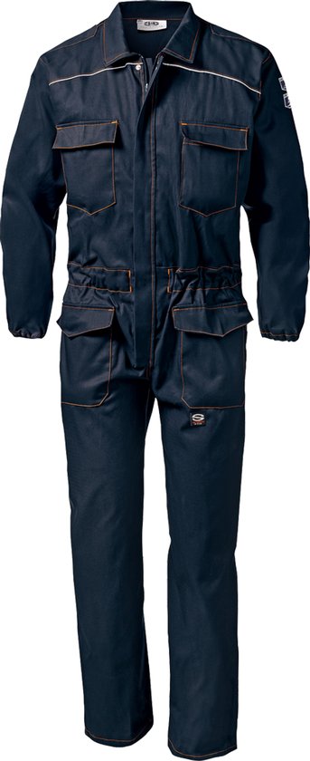 TopTie Overalls Heren Korte Mouwen Overall Werkkleding met Elastische