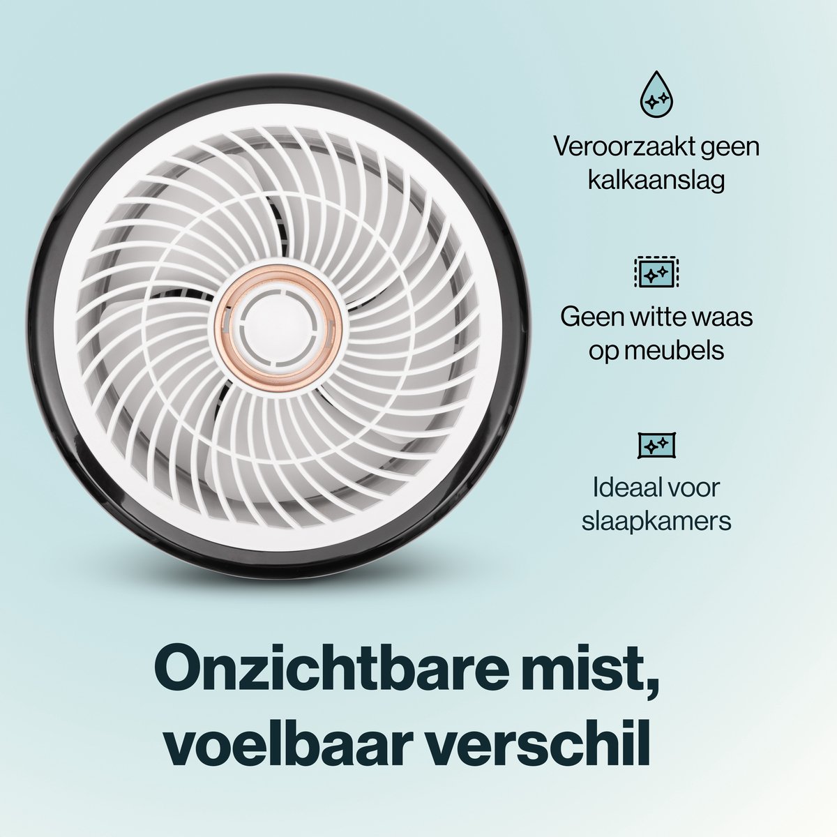 BoFlow® EvoMist40 Luchtbevochtiger - Top Filling - 3-in-1: Luchtbevochtiger met Filter, UV-lamp en Aromatherapie thumbnail 5