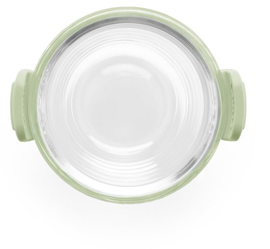 Mini plat à four Lékué Airfryer ø 11 cm - Set de 4 - Glas - Transparent