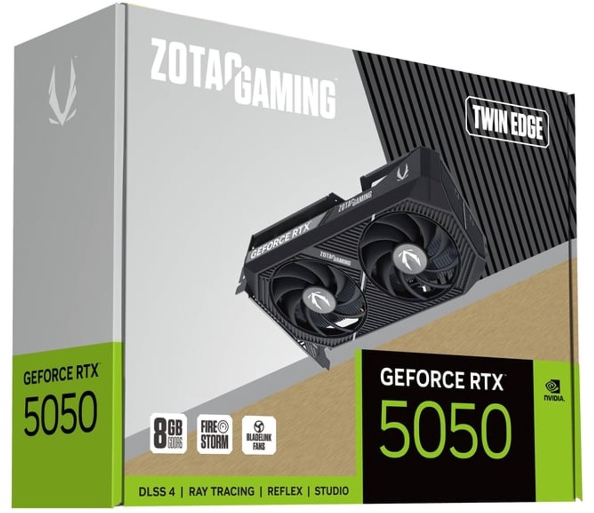 Zotac GAMING GeForce RTX 5050 Twin Edge NVIDIA 8 GB GDDR6