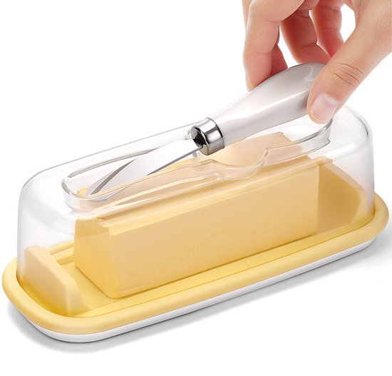 Beurrier courbé, porte-fromage de grande capacité petit pour fromage pour boulan Beurrier courbé, porte-fromage de grande capacité petit pour fromage pour boulan