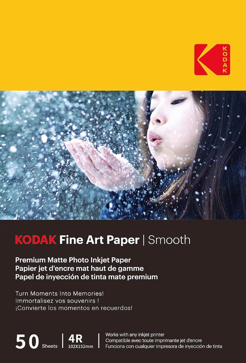 Mat Fotopapier A6 - 50 Vellen, 180 g/m², Voor Inkjetdruk, Hoogwaardige Kwaliteit