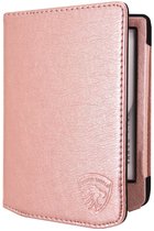 Luxe Hoesje Geschikt voor Pocketbook Verse Hoes Cover Roze Goud