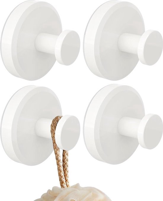 6 Stuks - Krachtige Vacuüm Haken - Twist Zuignaphaken - Boorvrij