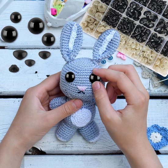 566 Stuks Plastic Veiligheidsogen Voor Het Haken Van Amigurumi Haakogen Met Ringen Dierenveiligheidsogen Voor Het Maken Van Gebreide Speelgoed~p179872040 566 Stuks Plastic Veiligheidsogen Voor Het Haken Van Amigurumi Haakogen Met Ringen Dierenveiligheidsogen Voor Het Maken Van Gebreide Speelgoed~p179872040