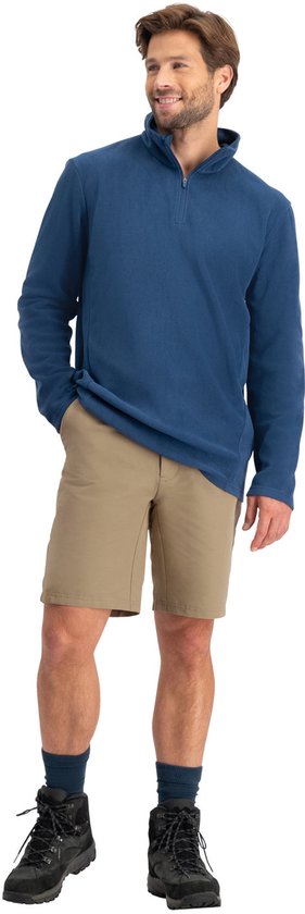 NOMAD® Wandelshorts Heren | L Beige | Korte Broek Heren | Wandelbroek met Zakken | Elastische Tailleband | Sneldrogend en Comfortabel