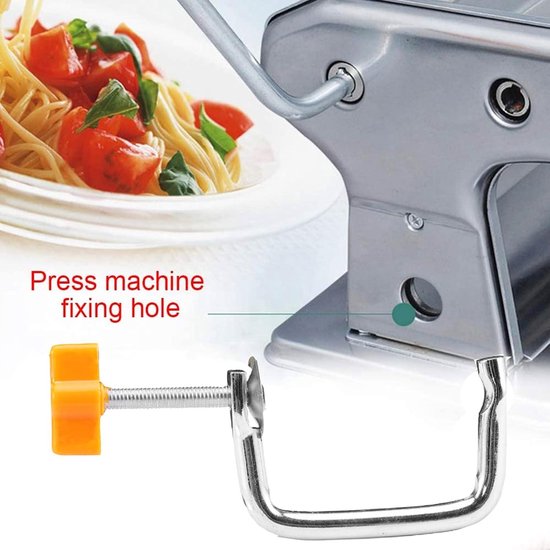 Pasta Machine Holder Handle Tools Durable Clip Accessories Noodle Maker Home Metal Replacement Fastening Kitchen Handheld Clip Tool Parts — afbeelding 2
