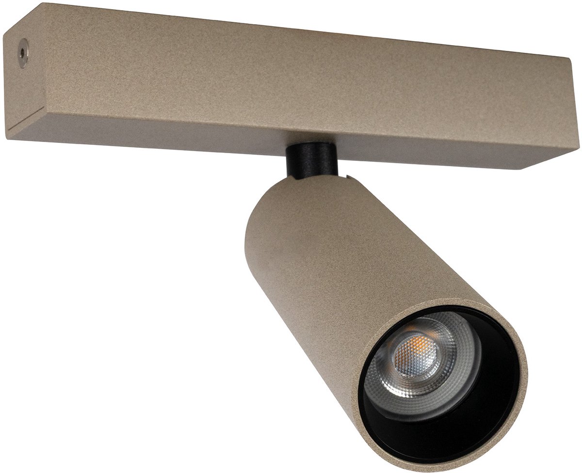KS Verlichting opbouwspot - Vigo 1 plafondlamp - Champagne - GU10 - Aluminium