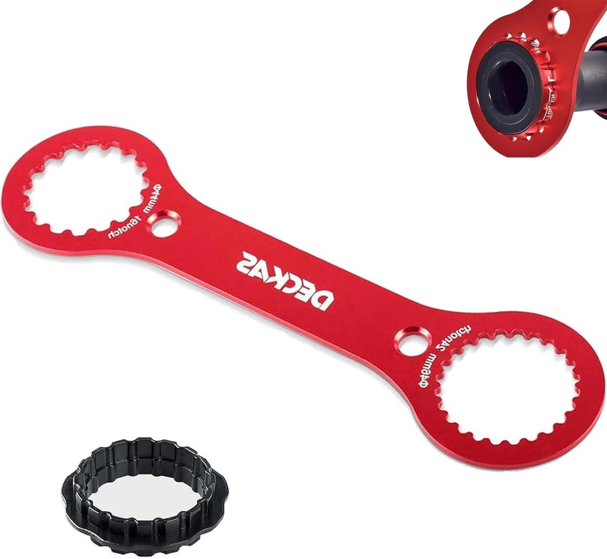 Gereedschap voor trapasverwijderaar en Centerlock sleutel voor fietsreparaties - Handig gereedschap voor Dub/Tl-Fc32/Tl-Fc25/Tl-Fc24.