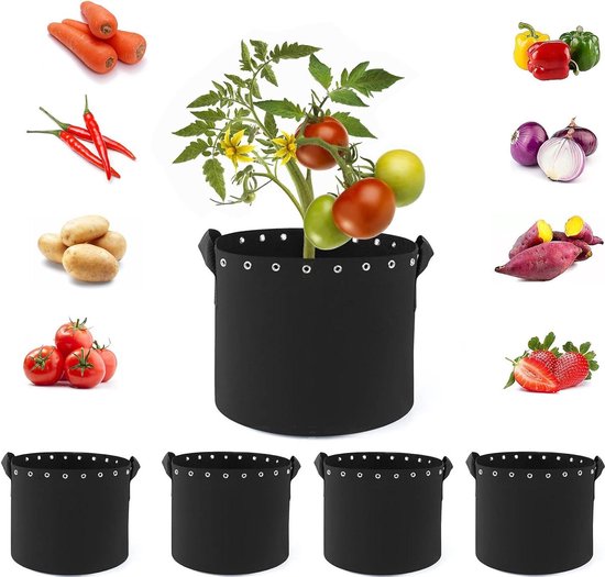 7/10 Gallon Aardappel Groeien Zak Voelde Niet-gewe