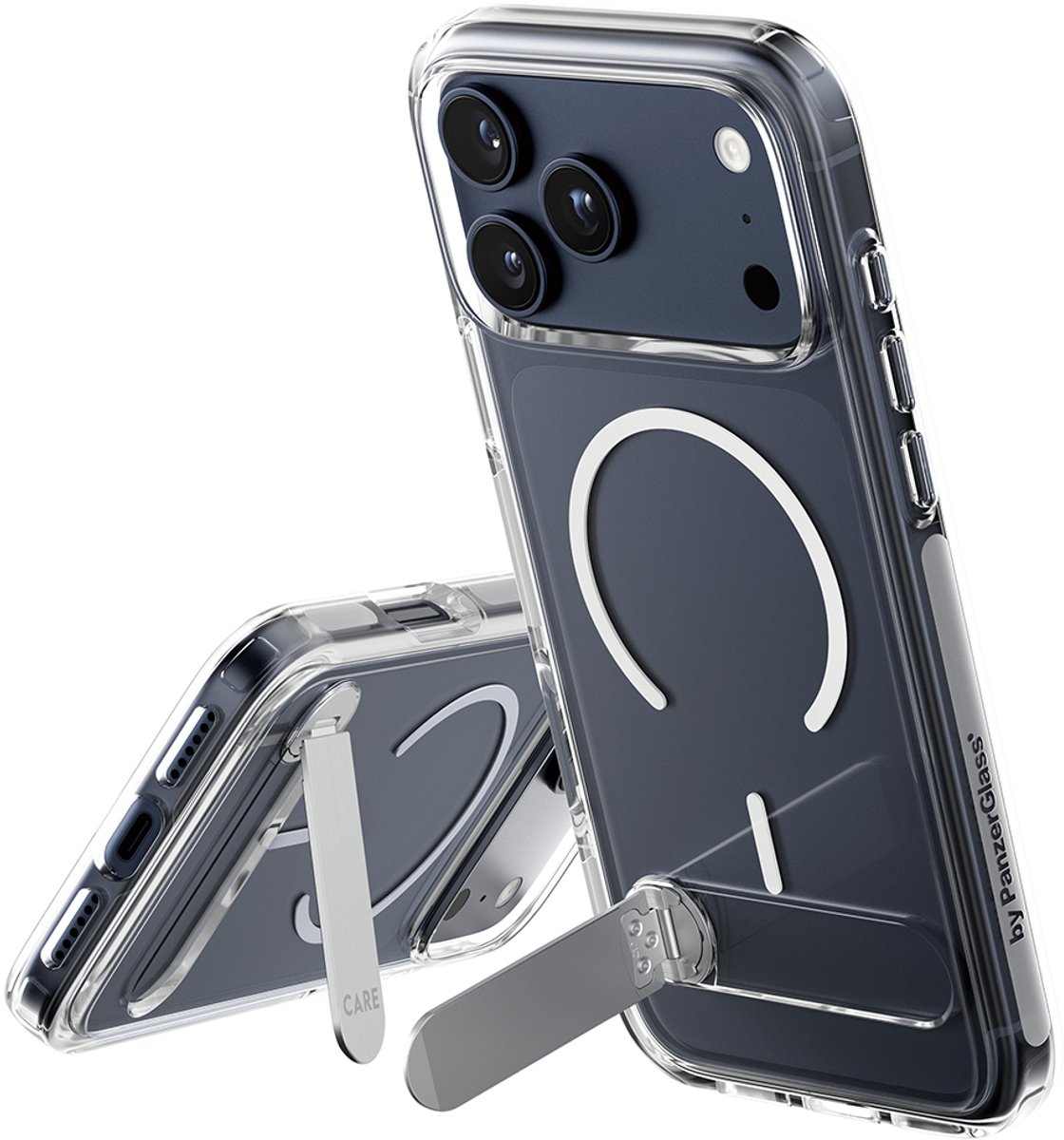 Panzerglass Care Feature Case Voor Iphone 17 Pro Max Magsafe Met Kickstand