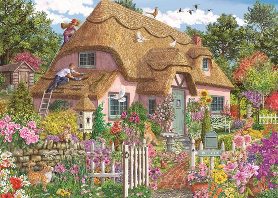Thatched Cottage Puzzel 1000 stukjes
