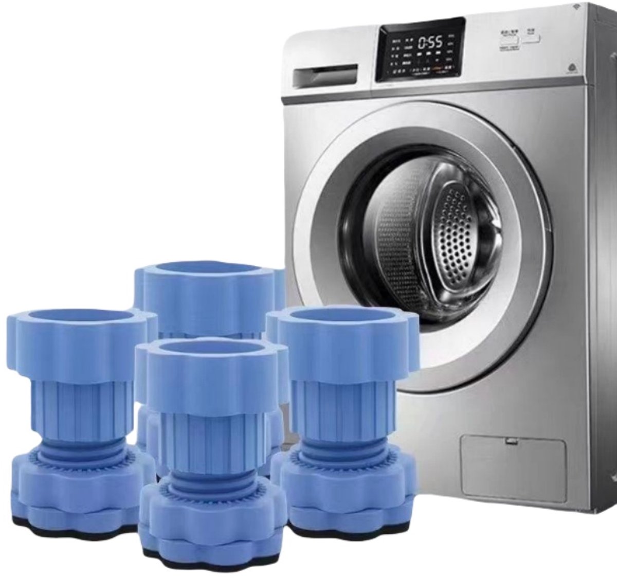 Antislipvoetjes voor wasmachines, 4-pack