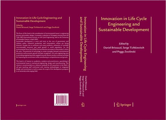 Innovation in Life Cycle Engineering and Sustainable Develop ... - cover
