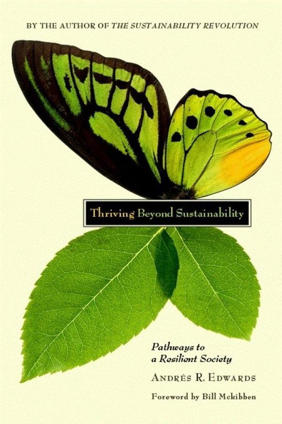 Thriving Beyond Sustainability: Pathways to a Resilient Soci ... - cover